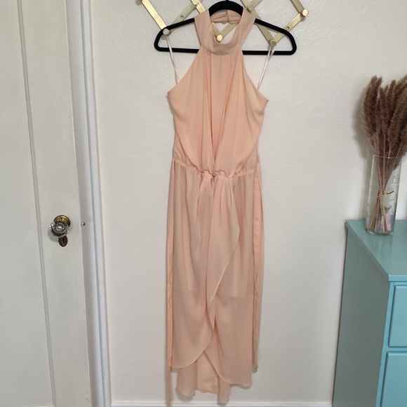 Esther luxe Amaryllis dress- soft peach. Size 14. NWT - Picture 3 of 7